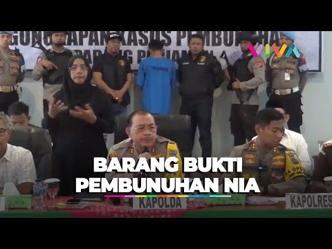 Terungkap! Polisi Hadirkan Barang Bukti Krusial Pembunuhan Nia