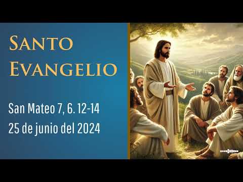Evangelio del 25 de junio del 2025 según Mateo 7:6 y 12-14