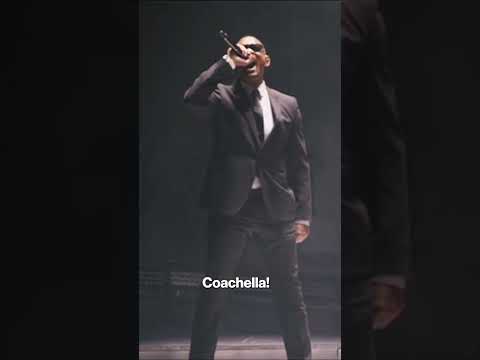 Will Smith crashes Coachella with a surprise ‘Men in Black’ performance with J Balvin #shorts