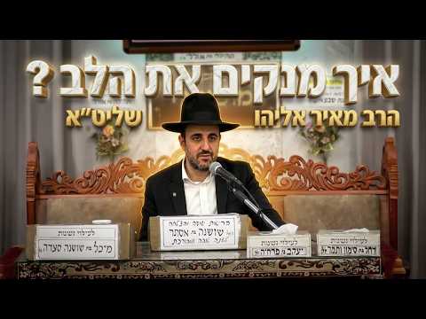 הרב מאיר אליהו • איך מנקים את הלב ? ומהם העצות לזכות בדין • פרשת כי תבוא