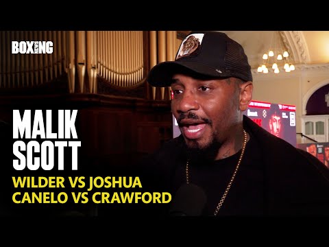 Deontay Wilder Trainer Malik Scott On Potential Anthony Joshua Fight
