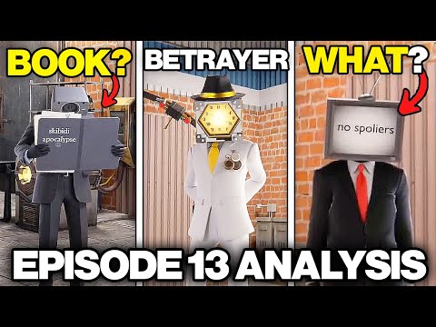 BETRAYAL OF ELITE, ISO - Episode 13 SKIBIDI TOILET MULTIVERSE ALL Easter Egg Analysis Theory