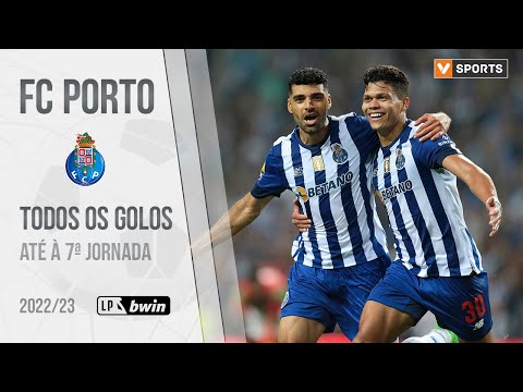 FC Porto: Golos até à 7.ª jornada (Liga 2022/2023)