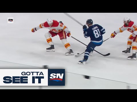 Gotta See It: Jets Connor Beats The Defence To Open Scoring Vs. Flames