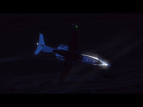 2001 Avjet Gulfstream III Crash - Aerofly FS Animation