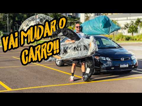 COMPREI NOVAS PEÇAS PRO HONDA CIVIC SI K20!!