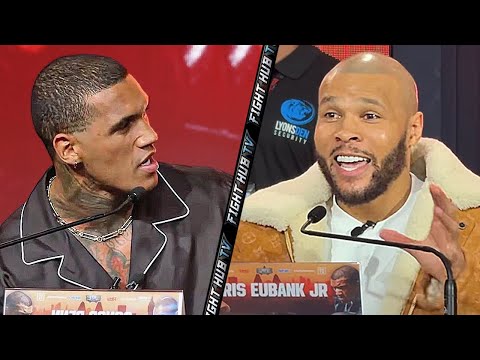 Chris Eubank Jr vs Conor Benn Final Press Conference LIVE