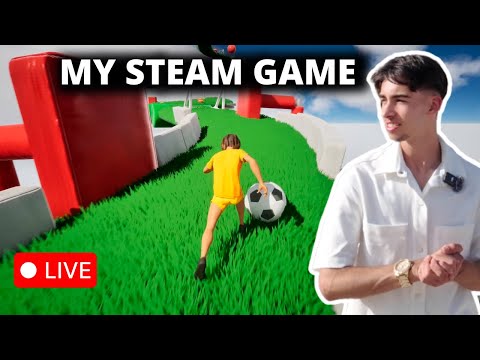 LIVE🔴Playing my OWN Football Rage Game!