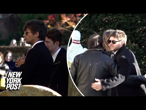 One Direction members emotionally reunite at Liam Payne’s funeral in the UK