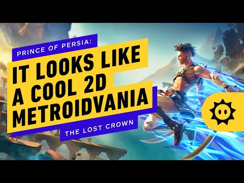 Prince of Persia: The Lost Crown Looks Like a Stylish Metroidvania
