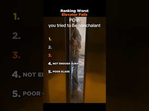 Ranking Worst Elevator Fails