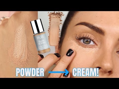 TRANSFORMING POWDER TO CREAM CONCEALER" One-Step Baking for Creaseless Undereyes \ Review