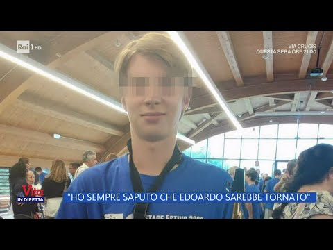 Edoardo ritrovato a Milano dopo 8 giorni - La Vita in diretta - 29/03/2024