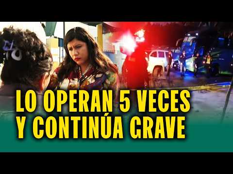 Chofer lleva dos semanas luchando por su vida tras ser baleado: "Ha entrado al quirófano 5 veces"