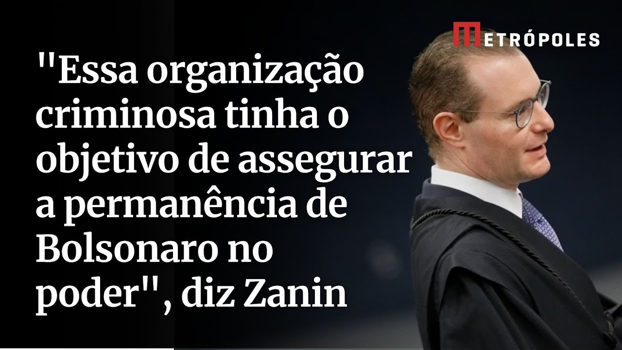 Organização tinha o objetivo de assegurar a permanência de Bolsonaro no poder diz Zanin