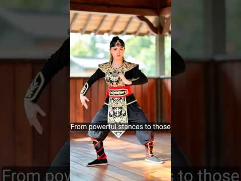 Fierce Female Fighter: 🔥 Fluid Silat Moves in Mini Qipao Warrior Gear!
