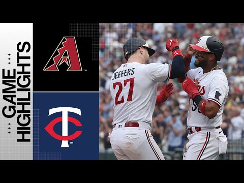 D-backs vs. Twins Game Highlights (8/5/23) | MLB Highlights video clip
