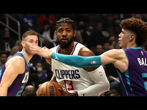 LA Clippers vs Charlotte Hornets Full Game Highlights | 2021-22 NBA Season