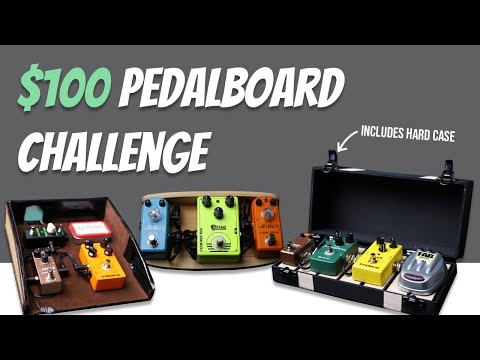 $100 Pedalboard Challenge - 3 Pedalboard Builds on a Budget