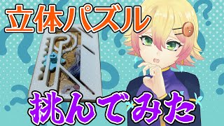 【#パズル】知り合いが作った立体パズルに忍者が挑んでみた【#VTuber】