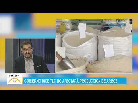 #ElDespertador: Gobierno dice Tratado de Libre Comercio no afectará producción de arroz
