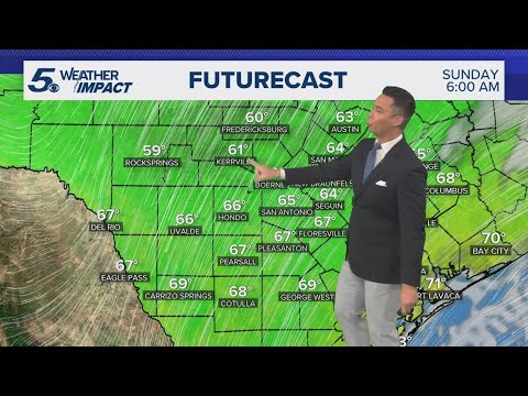 Cooler air is on the way | KENS 5 Weather Impact Forecast