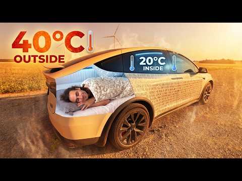 Surviving a 40°C Night in My Tesla