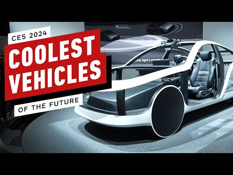 The Coolest Vehicles We Saw at CES 2024