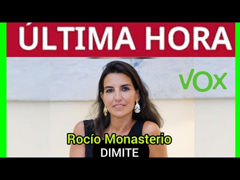 #ÚLTIMAHORA - DIMITE ROCÍO MONASTERIO DE TODOS SUS CARGOS