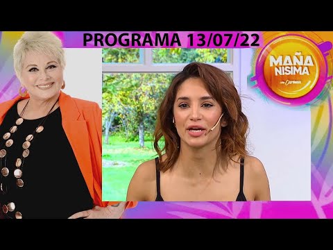 Mañanísima con Carmen - Programa 13/07/22- Recibimos a Melody Luz