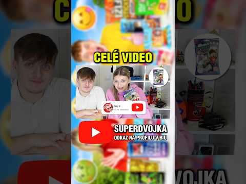 OCHUTNÁVKA SLADKOSTÍ!🍭😋 #jokes #funny #superdvojka #trending #comedy #shorts #fyp #humor