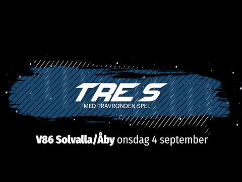 Speltips V86 Solvalla/Åby - 4 september