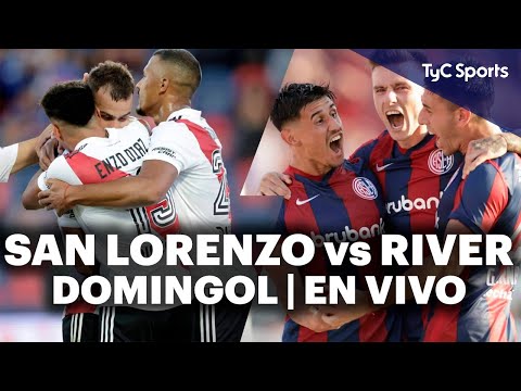 SAN LORENZO vs RIVER PLATE  EN VIVO en TyC Sports | Domingol