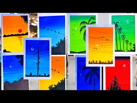 DOMS Brush Pen 2-in-1 Magic | Easy Art Ideas 🎨🖌️