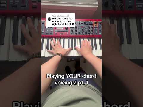 gorgeous fr #musician #chords #nord #jazz #piano #voicing #jazzpiano #musicians#trending #chord