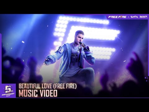 Justin Bieber x Free Fire| Beautiful Love - Free Fire | Official Music Video