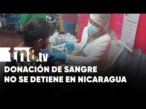 Se suman a salvar vidas con su sangre: Nueva jornada en Nicaragua