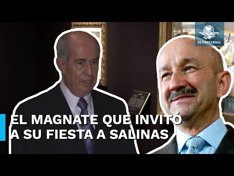 Juan Pe?rez Simo?n, el empresario que invito? a Carlos Salinas de Gortari a su exclusiva fiesta