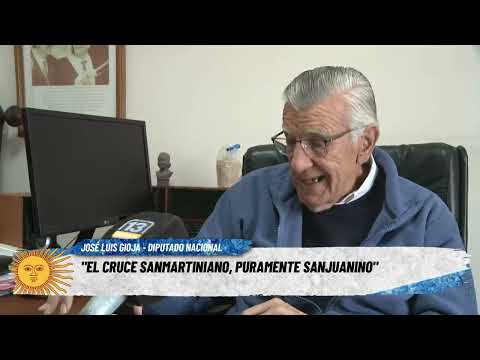 El cruce sanmartiniano, puramente sanjuanino, con José Luís Gioja