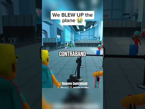 WE BLEW UP THE PLANE 😭