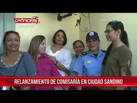 Lanzan comisaria de la mujer en ciudad Sandino  – Nicaragua