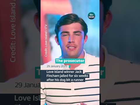 Former Love Island winner Jack Fincham jailed for six weeks after his dog attacked a runner.