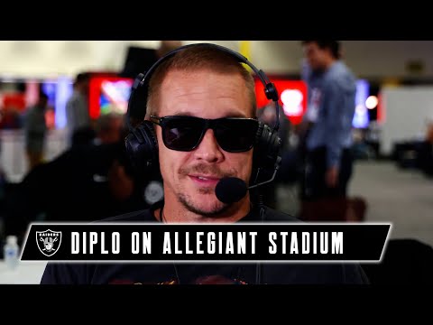 Diplo Calls Allegiant Stadium the ‘Coolest Stadium in America Right Now' video clip