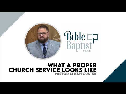 Bro. Nolan Ruby - What A Proper Church Service Looks Like (June 28, 2026 - Sun PM)