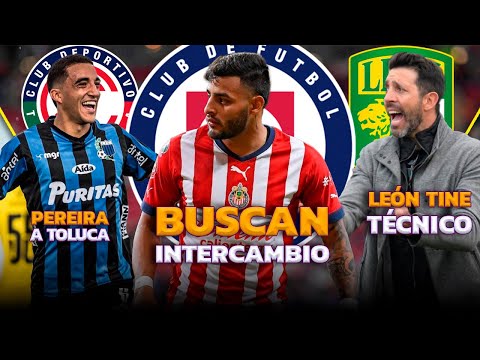 ALEXIS VEGA DE INTERCAMBIO A CRUZ AZUL | ¿CHIVAS POR CARLOS VELA? | TOLUCA TENDRÍA PRIMER FICHAJE