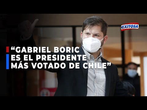 ??Gabriel Boric es el presidente más votado en la historia de Chile