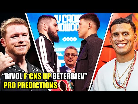 “BIVOL F*CKS UP BETERBIEV” – Canelo & PROS PREDICT Artur Beterbiev vs Dmitry Bivol