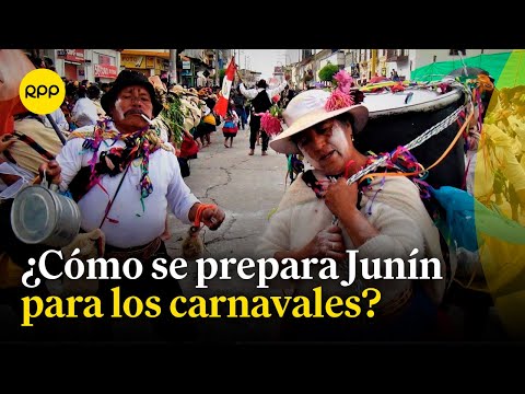 Junín se prepara para celebrar los carnavales y festividades