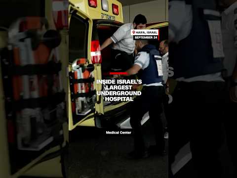 Inside Israel’s largest underground hospital