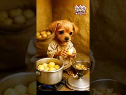 The poor puppy didn't have cash to by medicine so, his rich friends making fun ofhim#animahal#shorts